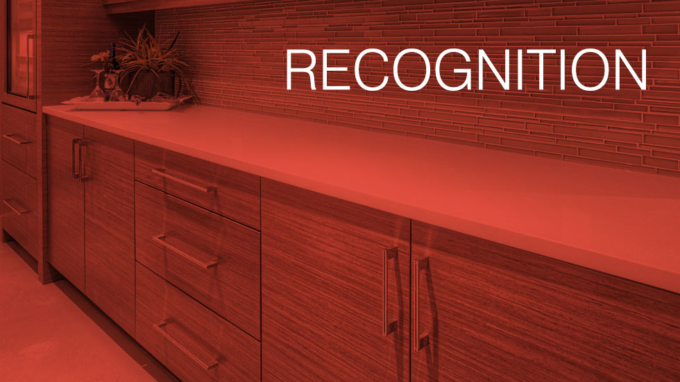 Recognition articles by Superior Cabinets.