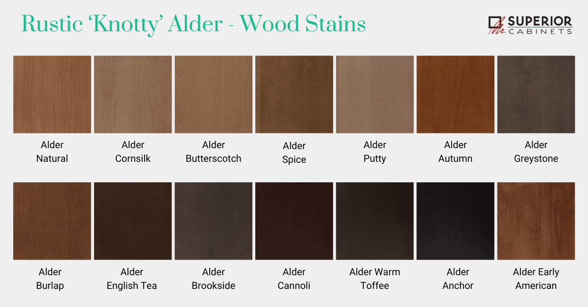 Introducing Rustic Knotty Alder Cabinets | Superior Cabinets