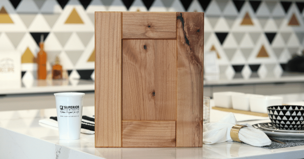 manhattan door in alder rustic, natural