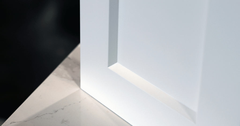 the whistler one piece mdf deeper door by superior cabinets